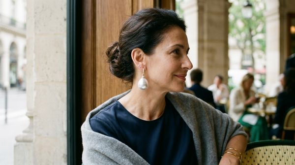 Boucle d'oreille grosse perle de culture : élégance intemporelle