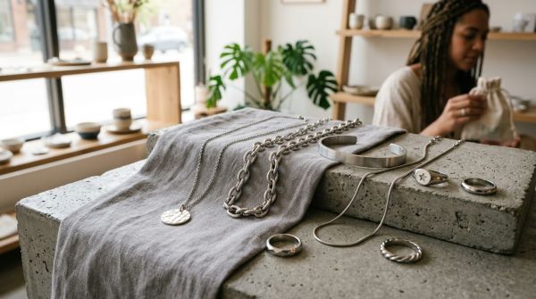 Découvrez les bijoux en acier inoxydable élégants et durables