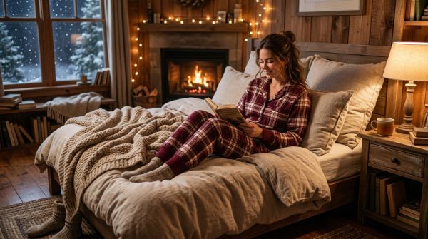 Pyjamas chaud femme : le choix idéal pour un hiver cosy