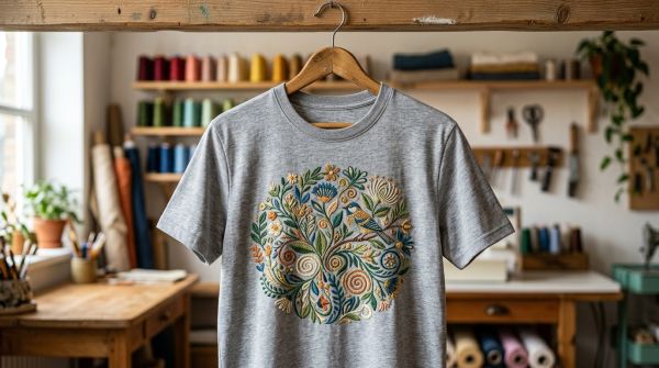 Tee shirt brodé : obtenez un vêtement avec un style original