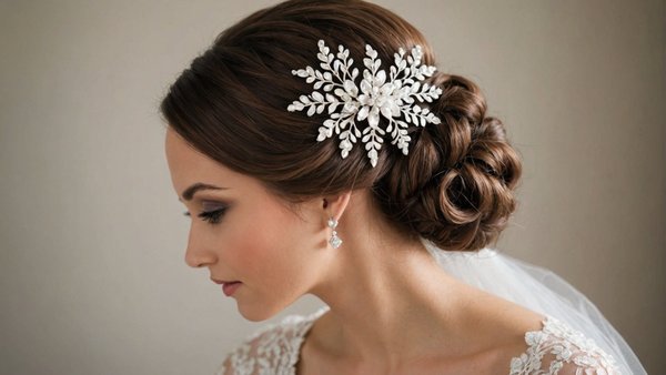 Accessoire cheveux mariage : sublimez votre coiffure de mariée